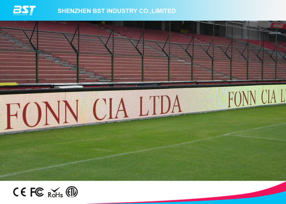 Panneaux de publicité de stade de football du lancement 16mm de pixel 1R1G1B avec contrasté