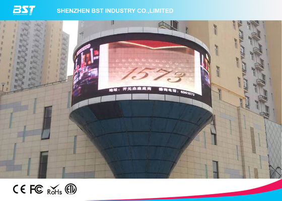 Écran flexible commercial d'affichage à LED de P10mm Pour l'exposition du concert/TV