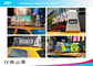 Double affichage à LED Latéral de taxi P2.5 P5 radio polychrome de 3G/4G/Wifi pour la publicité