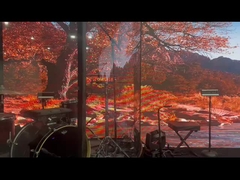 Taux de rafraîchissement élevé 7680 Hz Affichage LED intérieur P1.25/1.538/1.86/2.5mm 640mm X 480mm