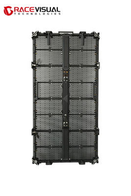 Panneaux de location P3.9-P7.8 personnalisables Affichage LED transparent de la série TSR avec un taux de rafraîchissement de 7680 Hz 5000 nits Lumière