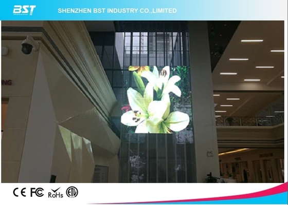 Écran d'affichage à LED De Super Slim pour l'advertisingment avec plus de 80% Transprency