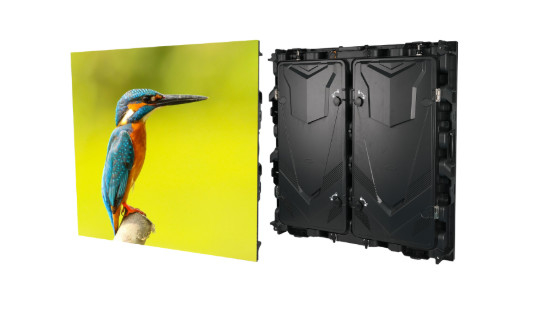 Panneaux d'affichage LED d'extérieur en aluminium moulé sous pression, haute fiabilité et faible consommation, conçus pour un fonctionnement 24h/24 et 7j/7