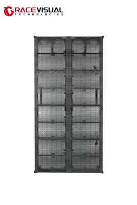 Écran LED ultrafin et léger transparent de 500 mm x 1000 mm pour les besoins intérieurs et extérieurs