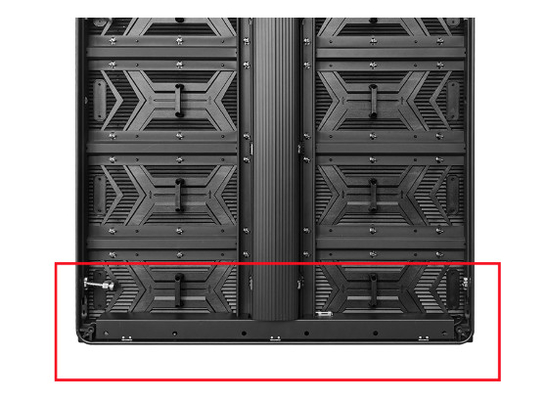 Écran LED de location de la série OE  √ Armoire en aluminium moulé sous pression, câblage caché, coins sans couture à 90 °, léger et polyvalent