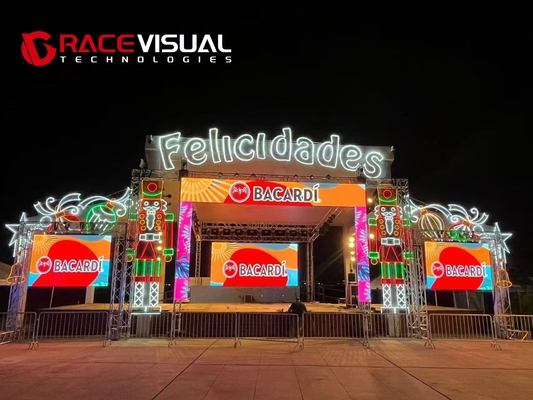 P2.9 affichage LED de location extérieur ORA 7680hz 500X1000mm pour les événements sportifs