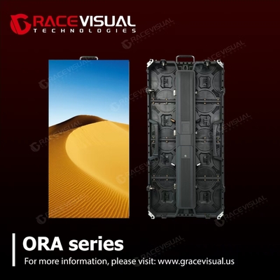 7680Hz ultra-haute fréquence de rafraîchissement Panneau LED de location pour la série ORA Disponible en 500 × 1000 mm et 500 × 500 mm