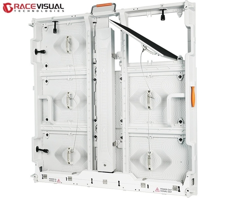 Écran LED plein couleur extérieur de haute luminosité 960mm*960mm Display LED blanc Dissipation de chaleur Économie d'énergie Entretien avant/arrière
