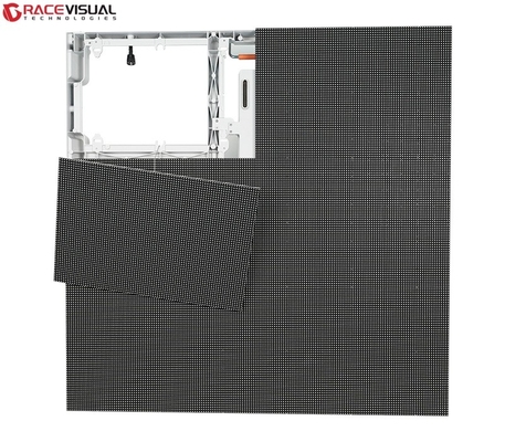 Écran LED plein couleur extérieur de haute luminosité 960mm*960mm Display LED blanc Dissipation de chaleur Économie d'énergie Entretien avant/arrière