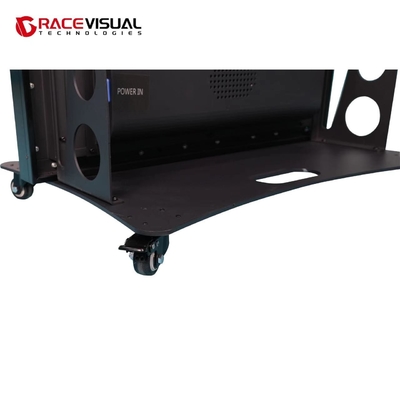 Série IP P1.86, P2.5mm l-Affiseur 640x 1920mm, 3840Hz Taux de rafraîchissement élevé, contrôle Wifi, Écran LED intérieur avec base de roue