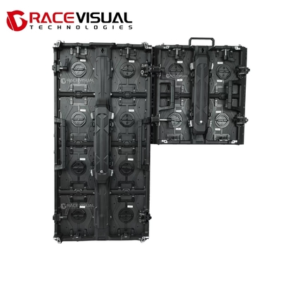 Module d'affichage IRC Serie LED magnétique 7680hz, combinaisons de panneaux courbés, flexibles et à 90 degrés
