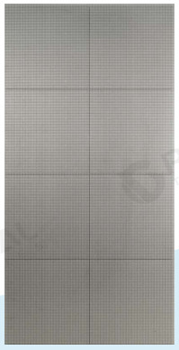 Ratio de contraste élevé série DF LED plancher de danse en acier froid/aluminium/panneau en aluminium moulé sous pression