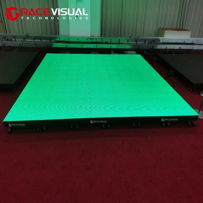 Ratio de contraste élevé série DF LED plancher de danse en acier froid/aluminium/panneau en aluminium moulé sous pression