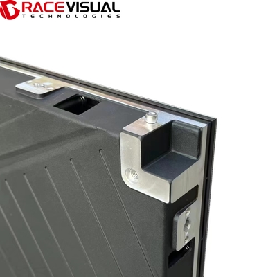 Murs LED intérieurs ultra-minces de la série BUD de précision redéfinie avec panneau de brillance magnétique Matériel de fonte sous pression en aluminium