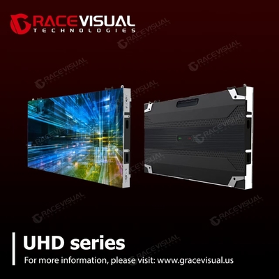 Affichage à LED de la série UHD Taux de rafraîchissement 7680hz Tache de pixels ultra-fin 2K / 4K / 8K Résolution pour les espaces de luxe de l'entreprise de détail