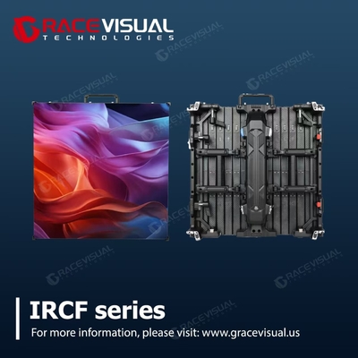 Les écrans LED incurvés de la série IRCF: libérez la créativité avec une flexibilité visuelle ultra-mince, transparente et époustouflante!