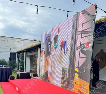 Affichage LED haute performance P 3.91 - Série ORB 4500 nits/7680 Hz pour la location en extérieur (500 × 1000 mm)