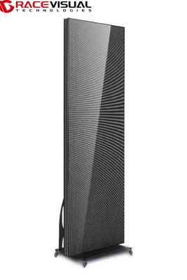 Affichage numérique P2.5 mm Totem Écran intérieur 640 x 1920 mm Affiche interactive 3840 Hz Taux de rafraîchissement élevé Stand tournant contrôlé par WiFi pour les événements