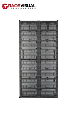 Écran LED transparent extérieur P3.9-7.8 étanche à l'eau et à haute luminosité Pour scène, concert, spectacle en direct Location de mur vidéo