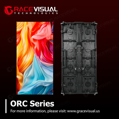 Conception modulaire de la série ORC-P3.9 Publicité Location Écran d'affichage LED - 7680HZ Taux de rafraîchissement élevé + Conception imperméable à l'eau