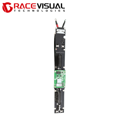 Écran LED de location transparent de la série TSR P3.9-7.8 avec 7680 Hz et 5000 nits pour les affaires ou les événements de location.