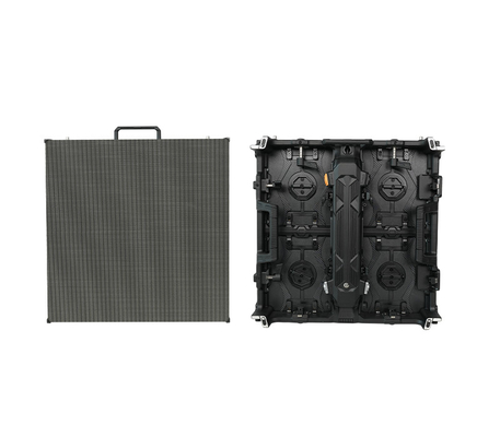 Affichage LED extérieur modulaire de la série ORC   P3.91, 7680Hz taux de rafraîchissement, polyvalence magnétique, parfait pour la publicité et les événements de scène