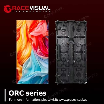 Affichage LED extérieur modulaire de la série ORC   P3.91, 7680Hz taux de rafraîchissement, polyvalence magnétique, parfait pour la publicité et les événements de scène