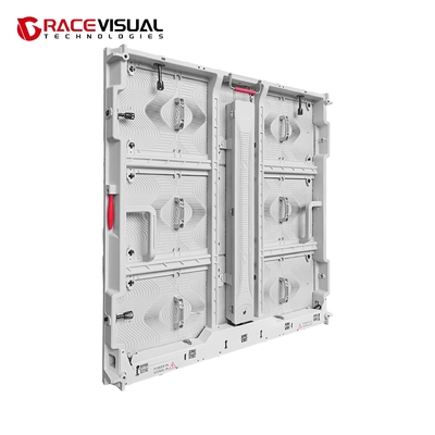 Série OA P5.7 Écran extérieur à LED fixe Armoire blanche LED extérieure pour une résistance à la chaleur extrême et un double accès à la maintenance
