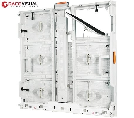 Panneau d'affichage extérieur LED de la série OA avec écran de haute luminosité avec armoire blanche pour une résistance à la chaleur et à la lumière du soleil