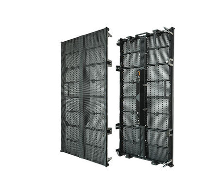 P3.9-7.8mm Panneau LED de location transparent 500x1000mm 7680Hz 5000nits