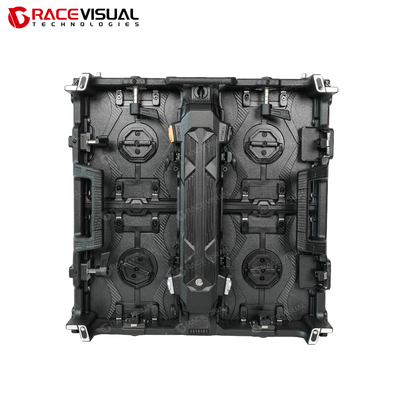 Panneau LED de location extérieure ∙ 2,6/2,9/3,9 mm de hauteur des pixels, configuration rapide, service avant et arrière, verrouillage automatique, conception modulaire, splicing sans couture plat / courbé / coin pour la scène et les événements