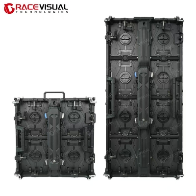 P2.6 Affichage LED modulaire en aluminium moulé à la fonte Détachable boîte de puissance Transmission de signal de broche Idéal pour la location d'événements de scène