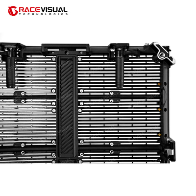 Affichage LED transparent haute performance de la série TSR - P3.9 à P7.8 Pixel Pitch - Ultra-Smooth 7680 Hz Rafraîchissement. 5000 nits Haute luminosité.