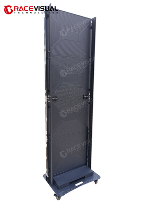 Écran d'affiche LED pliable pour le supermarché, l'église, etc.