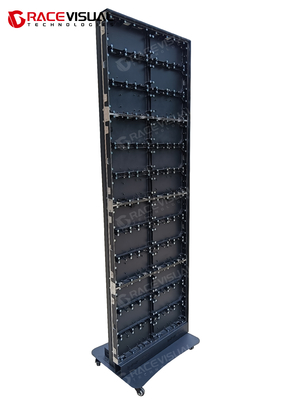 Écran d'affiche LED pliable pour le supermarché, l'église, etc.