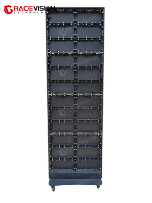 Écran d'affiche LED pliable pour le supermarché, l'église, etc.